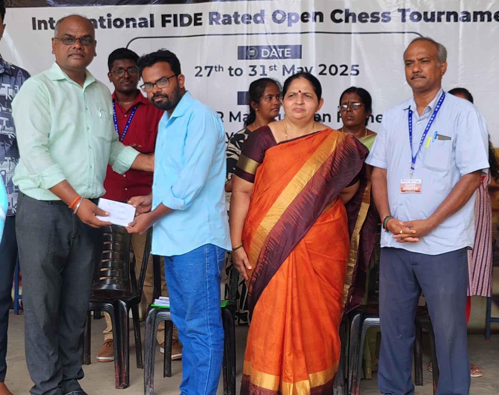 Our Founder, Venkatesh Elumalai, recently participated in the International Rated Classical Chess Tournament held in Chennai and achieved an impressive milestone! 💪♟