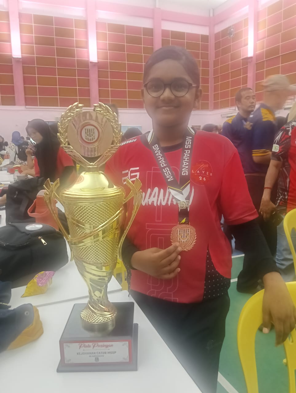 Congratulations to Dasshine Moorrthy!